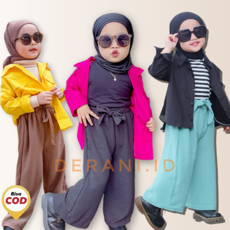 Kulot cringkel anak usia 2-6 tahun (COD) material cringkel airflow