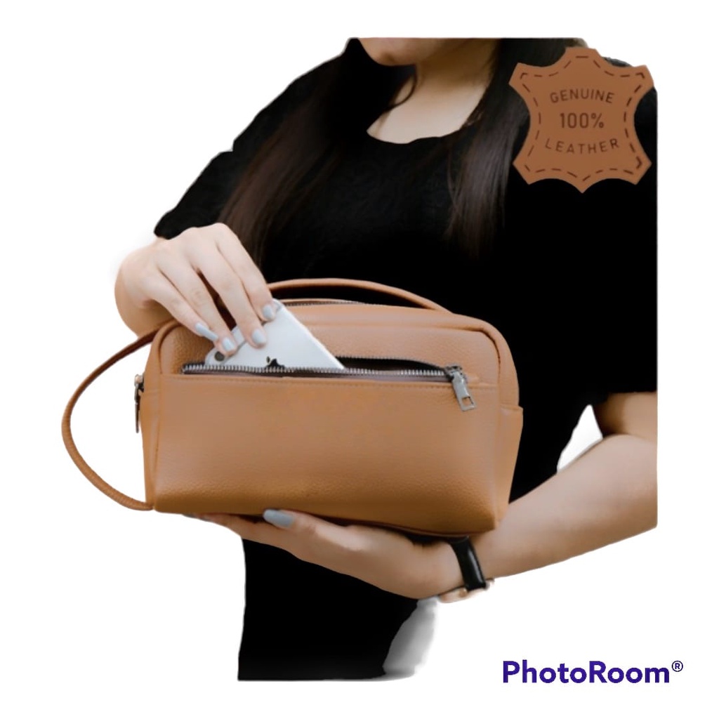 #IDH FASHION# GRC leather Clutch handbag tas tangan kulit pria tas genggam cassual