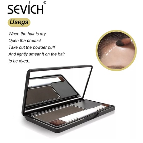 SEVICH Hair Root Concealer Waterproff Full Magic Hair Powder 8g