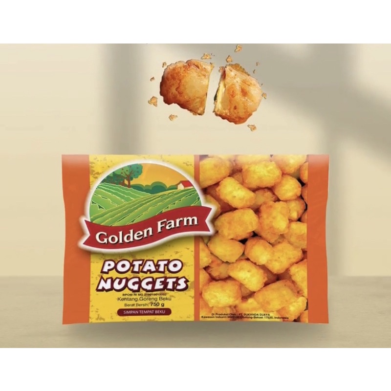 

Golden Farm Potato Nuggets 750gr