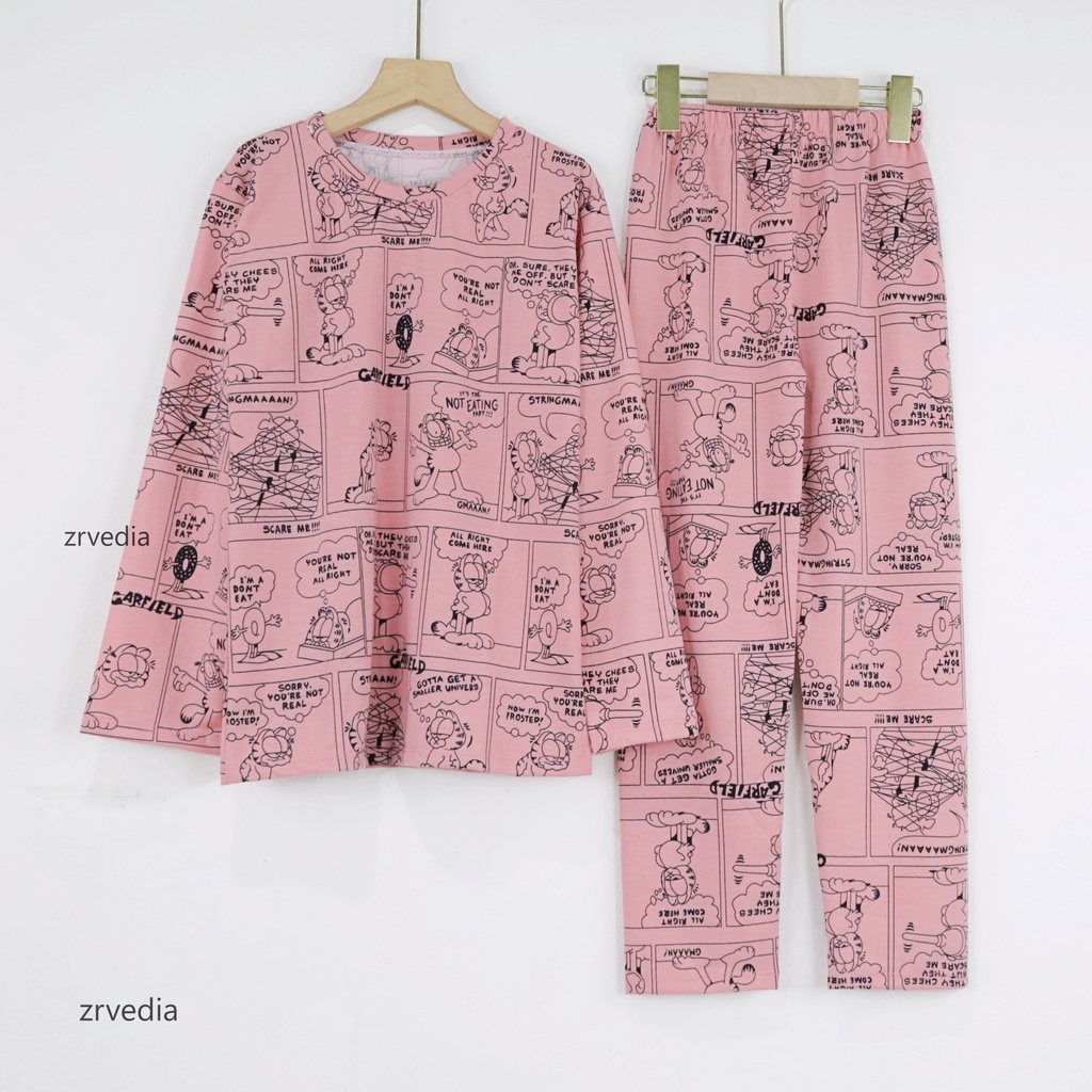 Pajamas Sunday uk Bayi - 10 Tahun / Baju Tidur Anak Perempuan IMPORT Piyama Branded Karakter Setelan