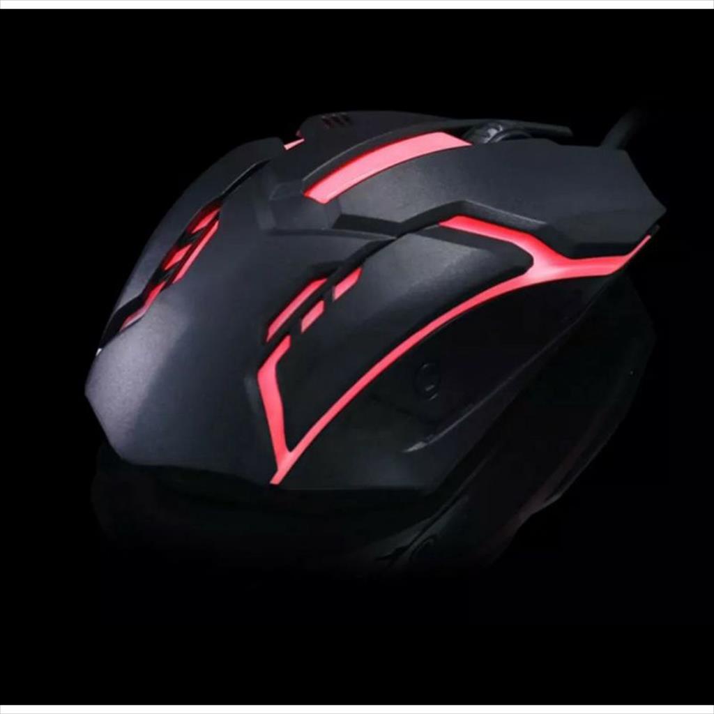 MJS 1.034 - Mouse Kabel Gaming X1 Wired Laptop Komputer LED Gaming Wired Non Wireless Perlengkapan Komputer Laptop
