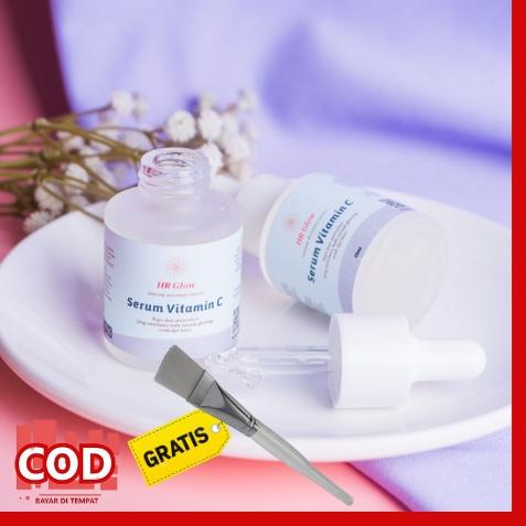 も HR Glow Serum Whitening + Vit C & Serum Saffron Glow Ori げ