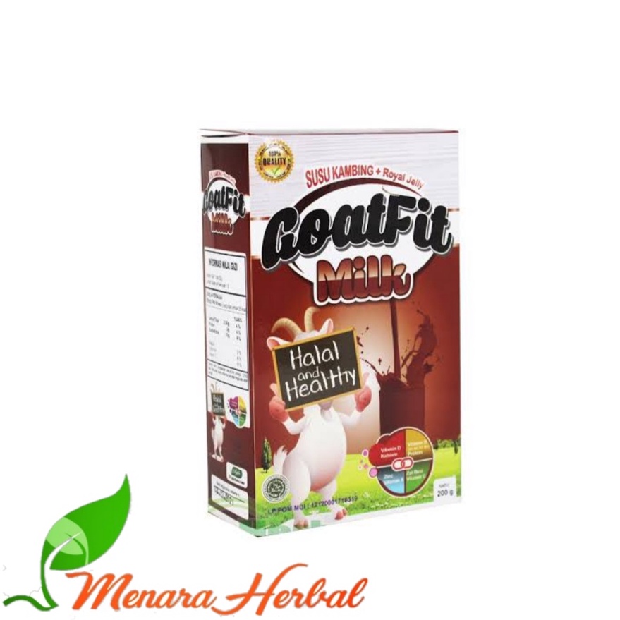 

Goatfit Susu Kambing Etawa Cokelat | Goat Fit Susu Kambing Murni Per Box Kemasan 200 gr