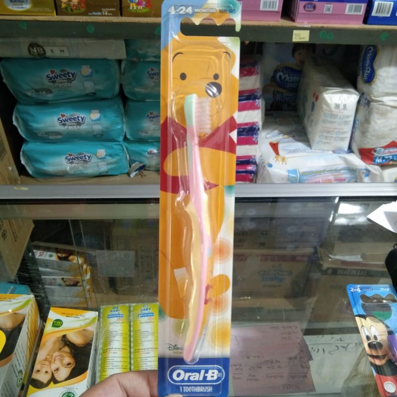 Oral B Toothbrush Sikat Gigi Anak Bayi 4 - 24 bulan Soft