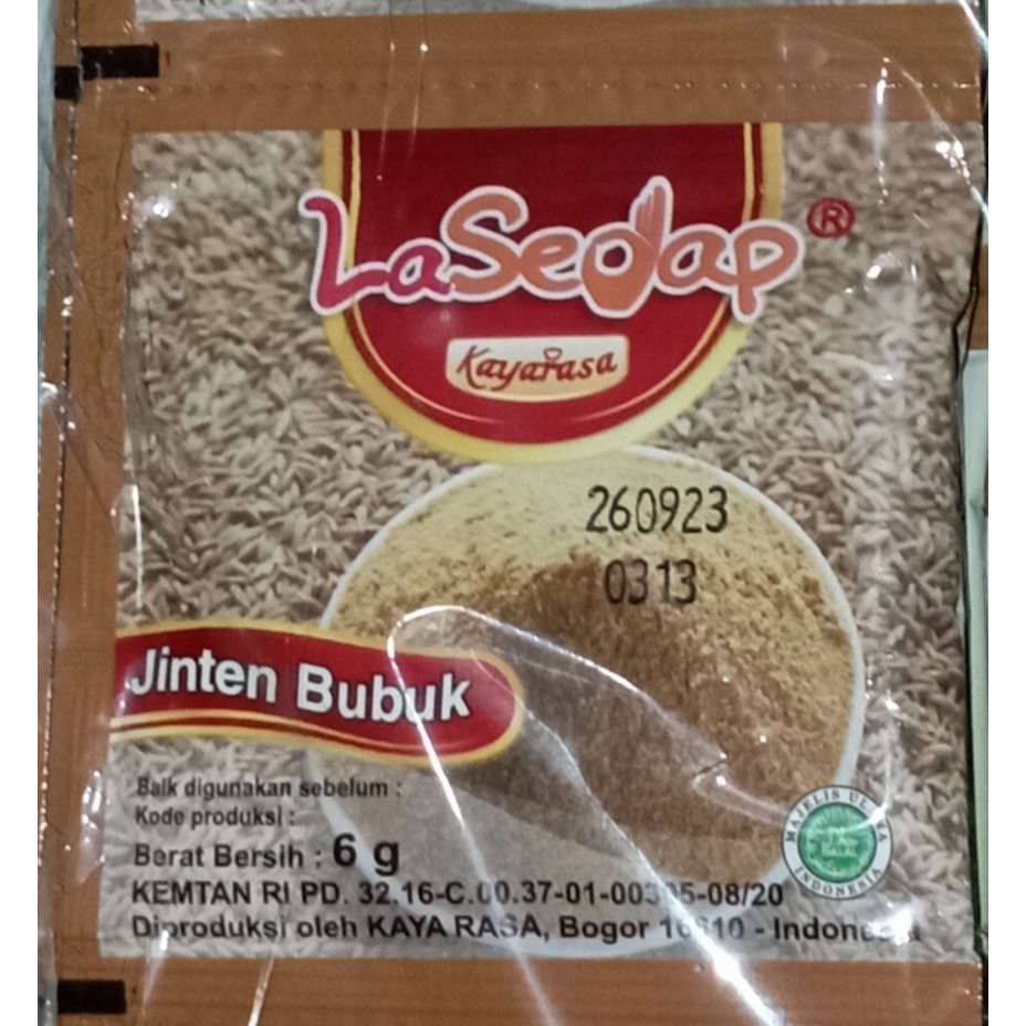 

Jinten bubuk sachet