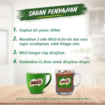 [11 PCS] ^ KYRA ^ Milo Sachet Minuman Serbuk Energi Malt Susu Cokelat - Kemasan Sachet