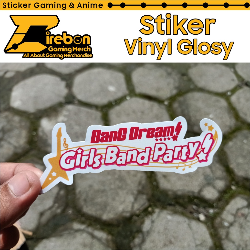 

Stiker Bang Dream Girls Band Party