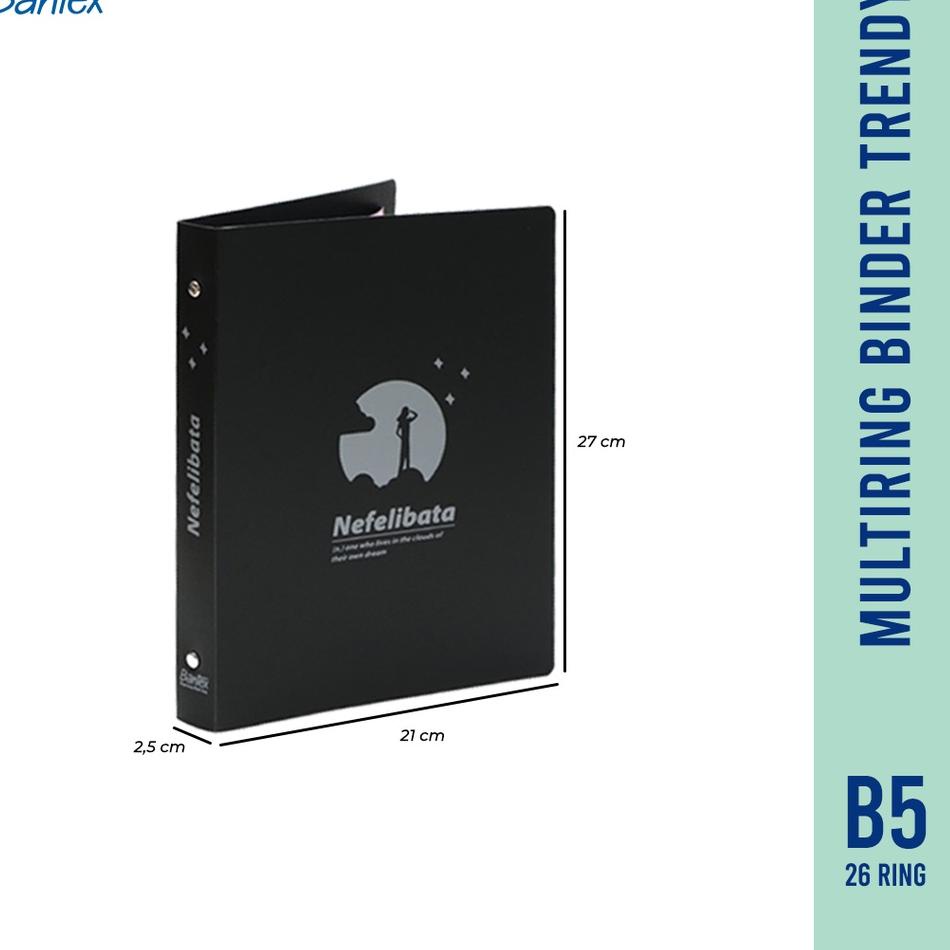 

Obral Harga [BMS Surabaya] Bantex Multiring Binder Trendy B5 26 Ring #3326