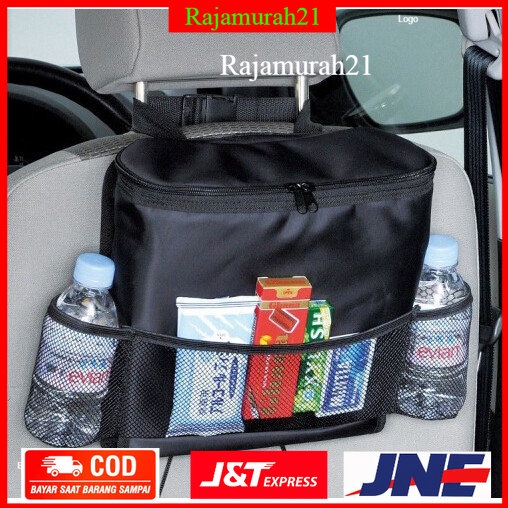 KAWOSEN Tas Pendingin Kursi Mobil Back Seat Storage Bag Oxford 9L - Black - OMRS64BK