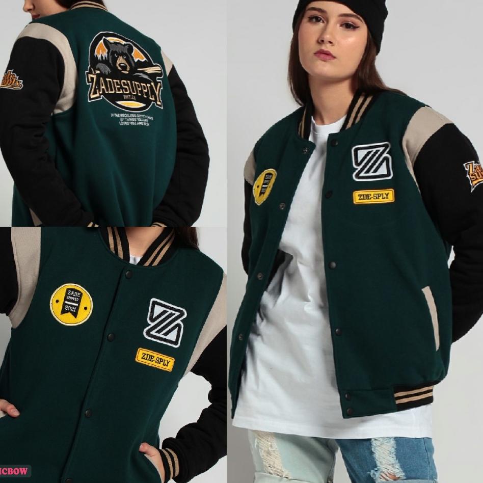 Harga Bersahabat JAKET BASEBALL VARSITY NEW ARIVALL BRANDED ZADE SUPPLY STORELEGACY