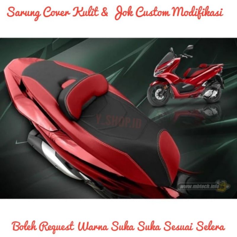 Kulit Jok MBtech Eropa Pcx 150 160 Full MBtech  Original