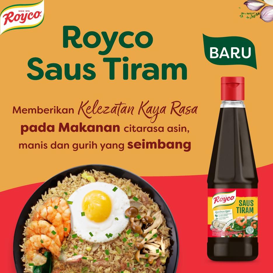 

ㅾ ROYCO SAUS TIRAM BUMBU PENYEDAP MAKANAN KAYA RASA TANPA AMIS 135ML ㅂ