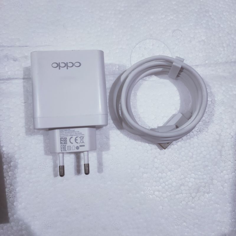 CHARGER OPPO SUPER VOOC 80W Kabel Micro USB model Reno 8 pro Original