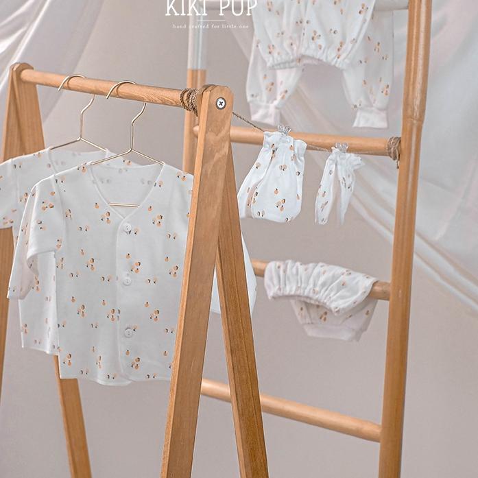 TERBARU  KIKI PUP - Newborn Orange - Baju Bayi