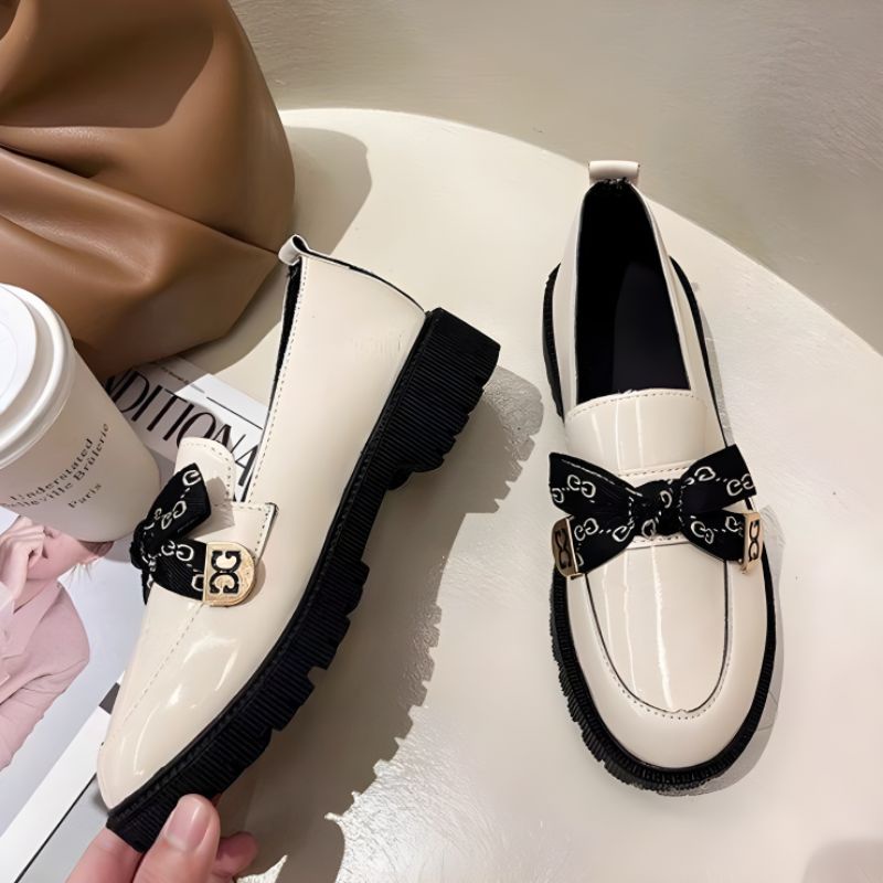 Sepatu Docmart Loafers Wanita Fashion Terbaru Premium Import Quality ID150 Bisa Cod