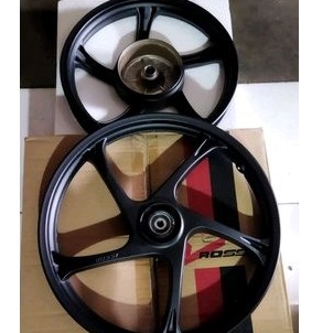 velg racing hitam Mio karbu lama Mio soul karbu lama non ori