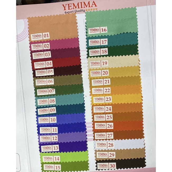 Bahan Polyester Yemima Bahan Baju Kemeja Kerja Celana