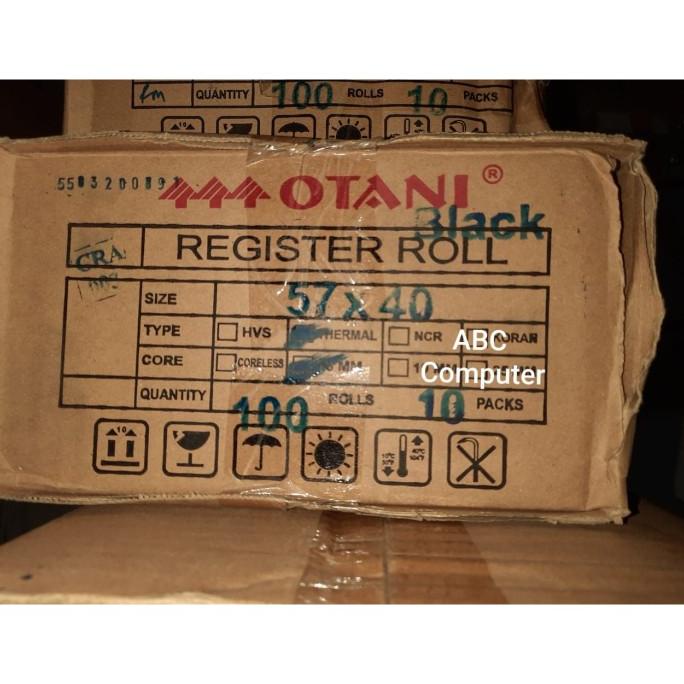 

KERTAS STRUK THERMAL MEREK OTANI 57X40 ISI 10ROL