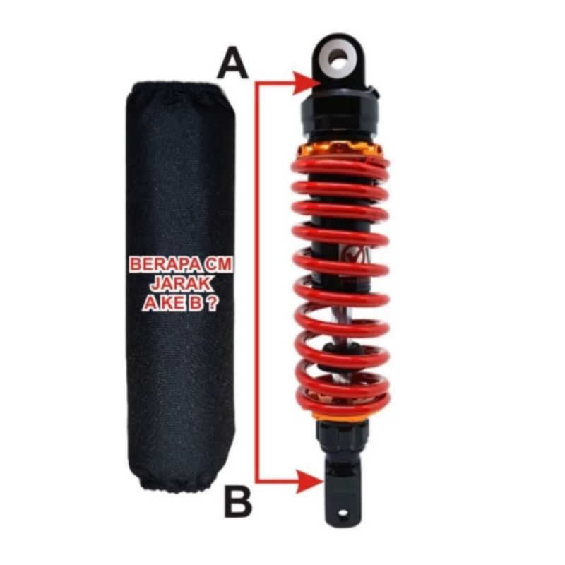 SARUNG PELINDUNG COVER PENUTUP SHOCK BREAKER BELAKANG MOTOR DENGAN HARGA MURAH SERTA MENGGUNAKAN BAHAN YANG BAGUS DAN BERKUALITAS PREMIUM