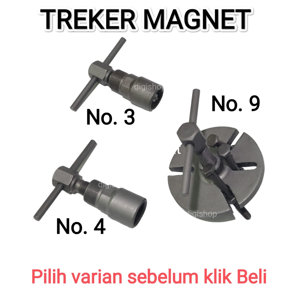Treker Magnet Magnet Puller Untuk Motor Yamaha Treker Motor Matic  MOTOR YAMAHA No. 9 No. 3 No.4