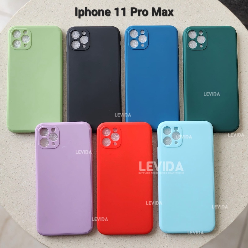 Iphone 11 Pro Max IPhone 7 Plus iPhone 8 Plus Macaron Square Softcase Candy Macaron / Case Square Ed