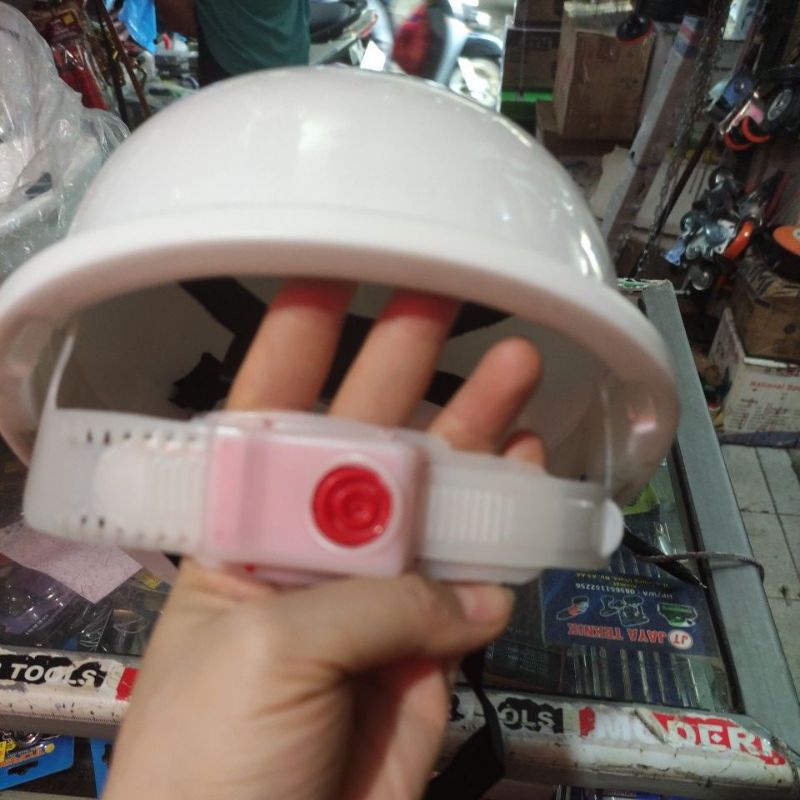 helm proyek helm pekerja (setelan di belakang) APD alat perlindungan diri
