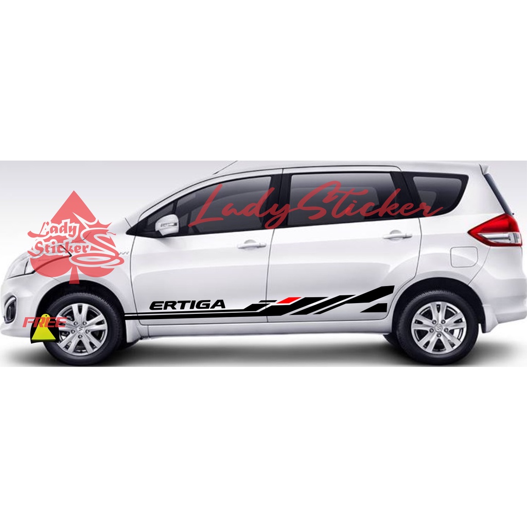 new sticker mobil ertiga sticker stiker mobil suzuki ertiga