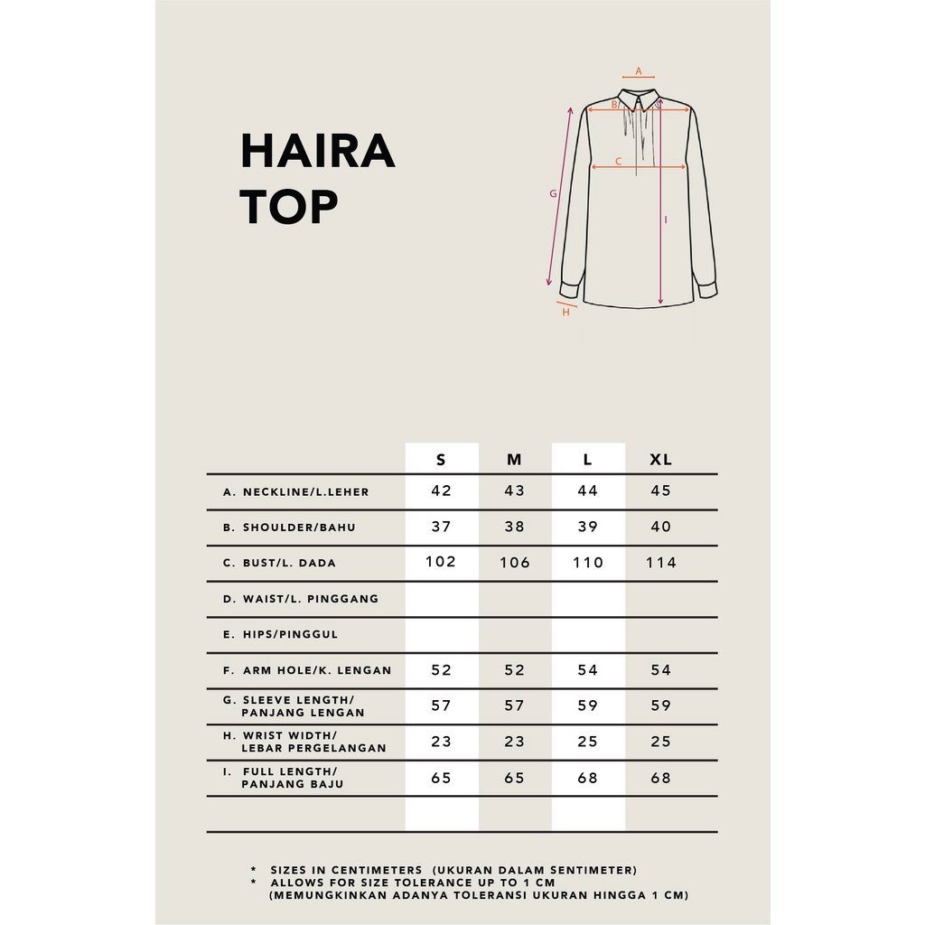 HAIRA TOP - KAMI