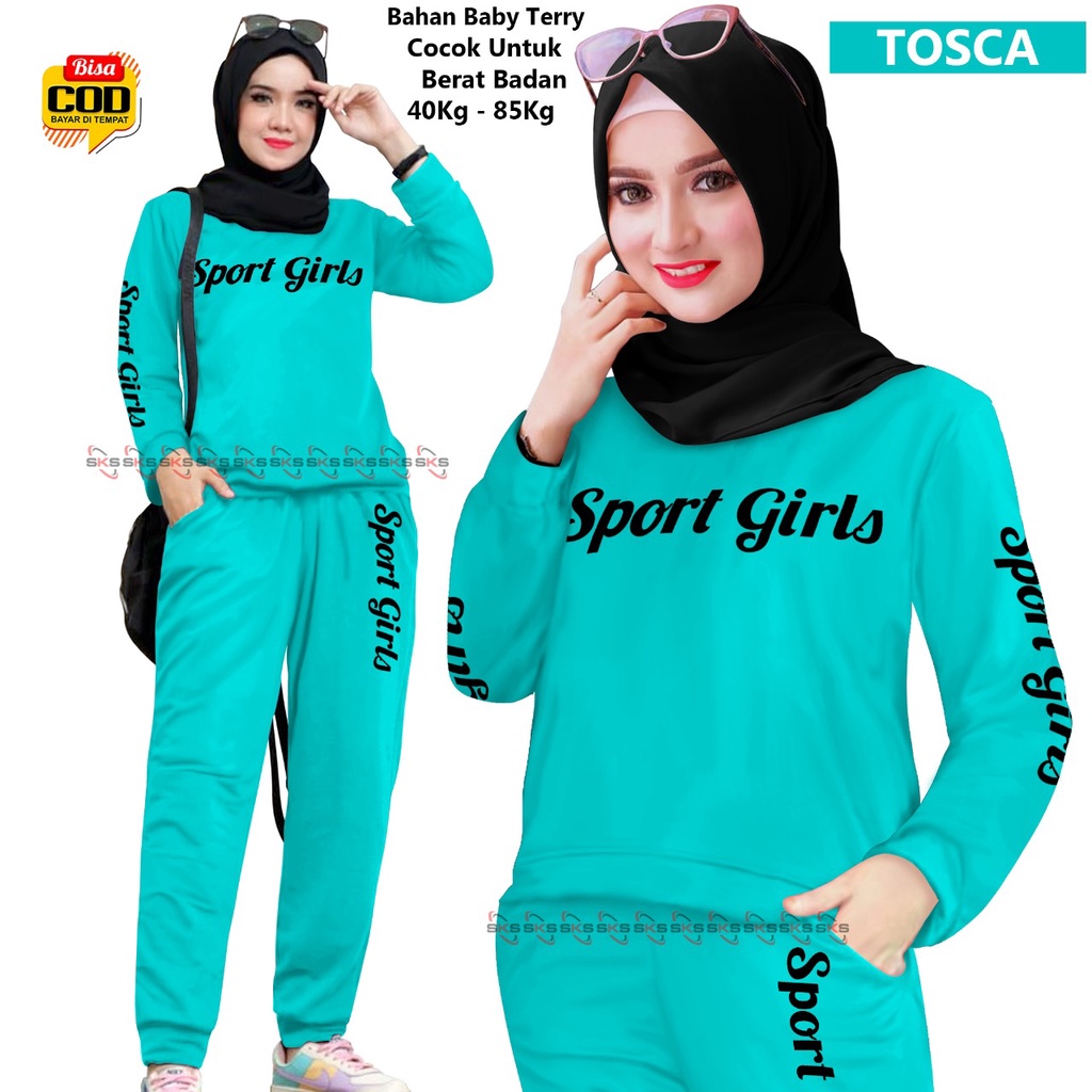 BISA COD &amp; Gratis Ongkir Setelan Olahraga Wanita TM 000114 Setelan Training Senam Setelan Training Trening Wanita Joging Training Suit Sportswear Suit paling laris Kostum Senam Joging Baju Olahraga Sepeda Voli Paling Trend Terkini Sedang Viral Top