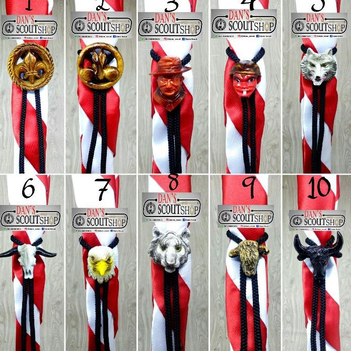 SWL.11De22ᴺ ▪ Ring kacu pramuka wogle tali 3D