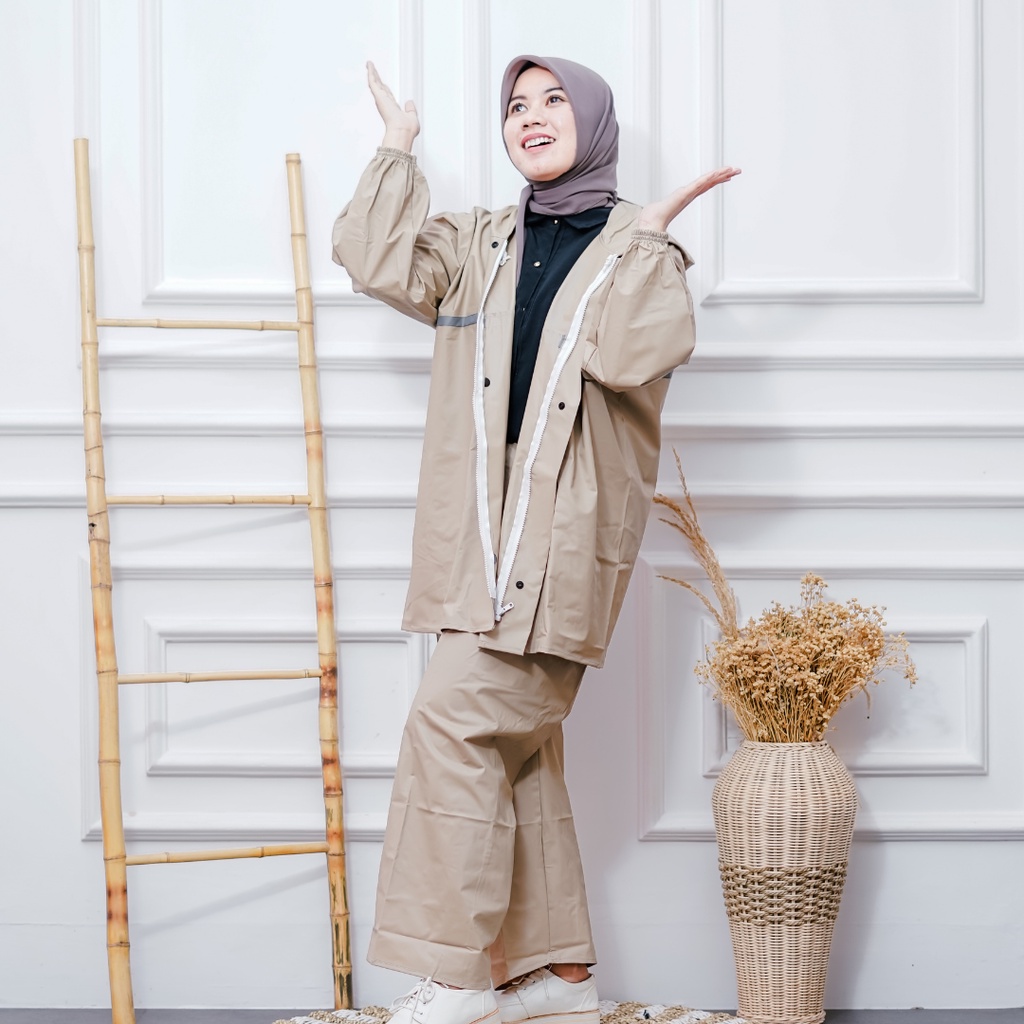 jas hujan setelan murah terbaik pria wanita RAINCOAT By SENWIL