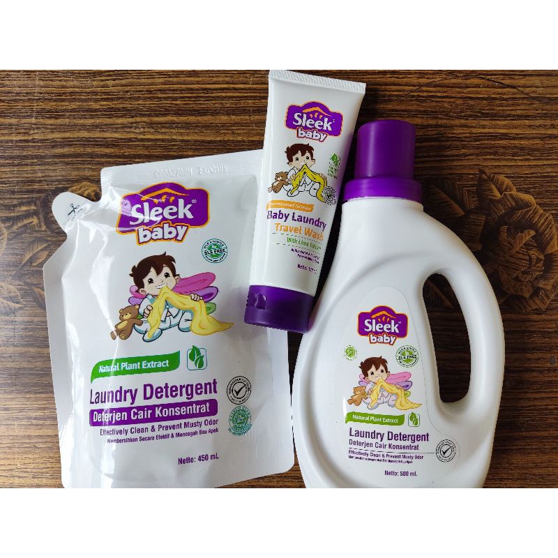 Sleek Baby Laundry Detergent SLEEK BABY sabun cuci pakaian bayi