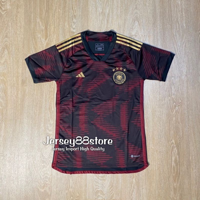 Jersey Baju Sepak Bola JERMAN AWAY WORLD CUP 2022 Grade Ori