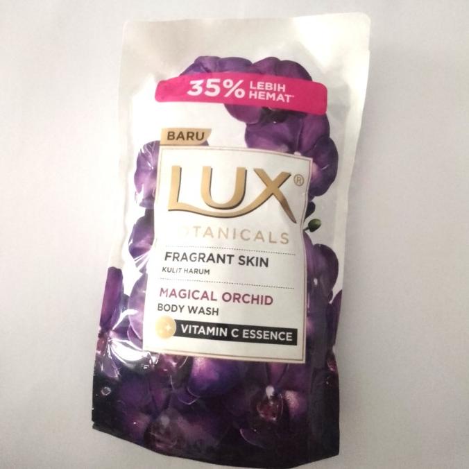 PROMO SERU [COD] Lux Body Wash sabun cair refill 850 ml Magical Orchid (825 ml) ORIGINAL 100%