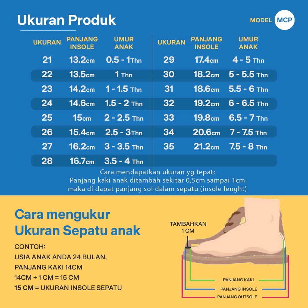 LAPAGO - Sepatu Anak Perempuan Casual Pesta Usia 1 Tahun - 8 Tahun Type MCP