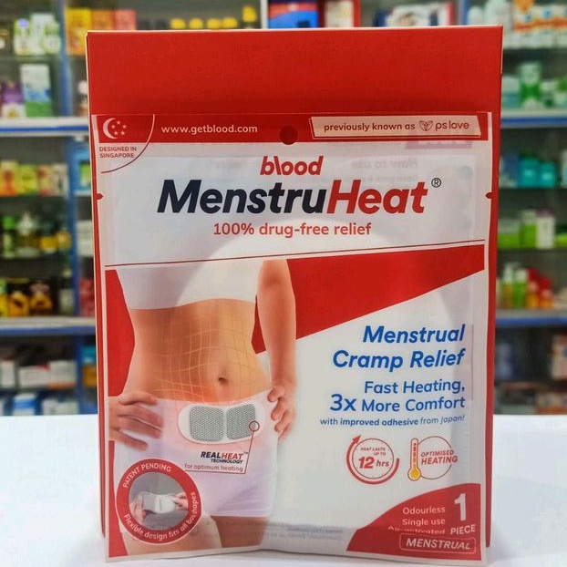 Menstruheat Heat Menstru Heat Kompres Hangat Haid 1 Pcs Termurah