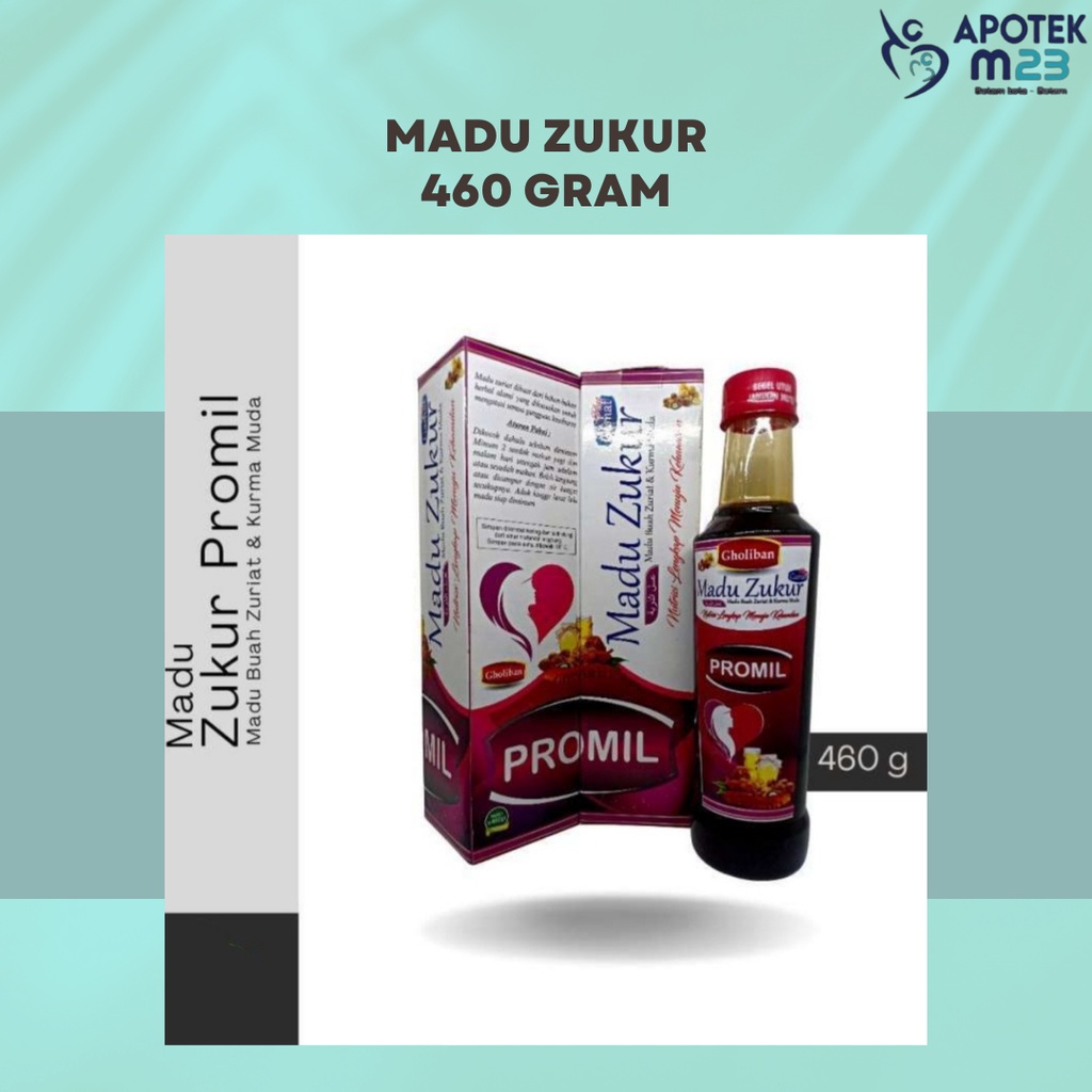 

Madu Zukur Gholiban 460gram