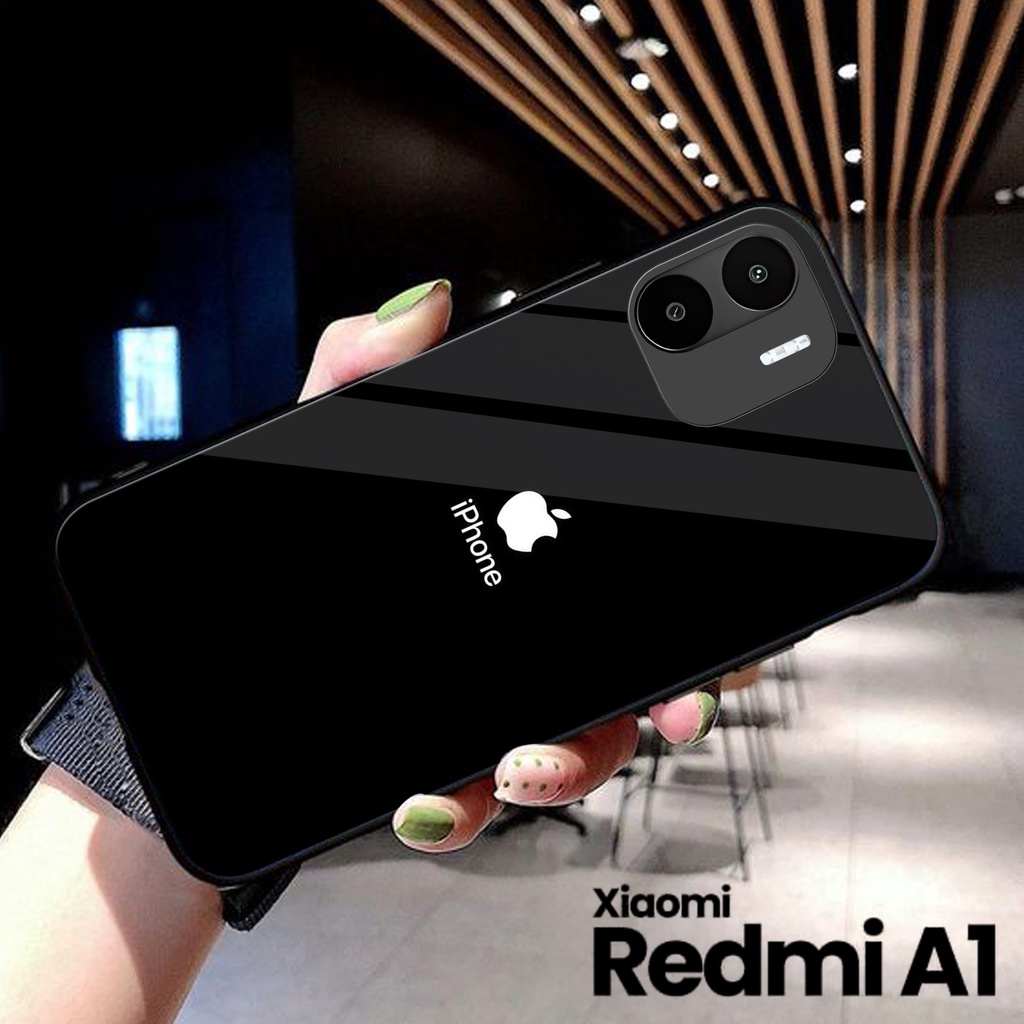 [H01] Softcase Kaca REDMI A1 2022 - Casing Hp REDMI A1 2022  - Case Hp REDMI A1 2022 - Softcase REDM