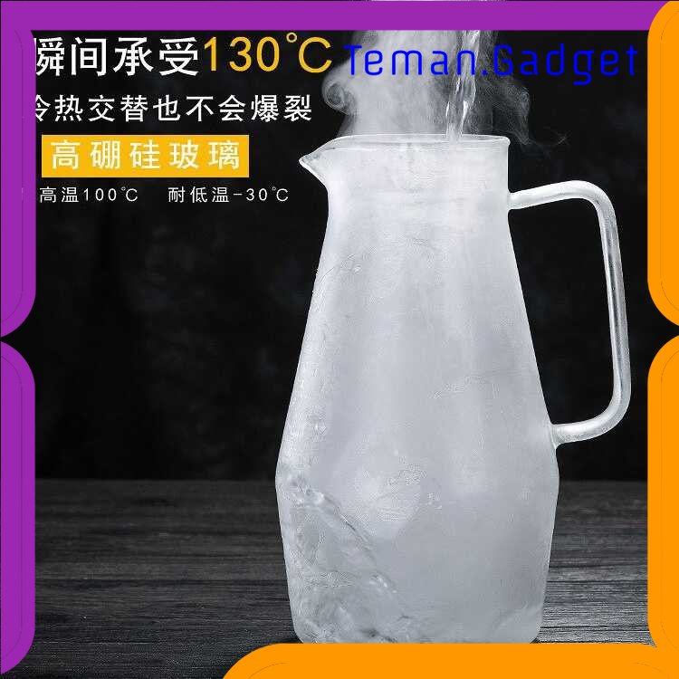 TG - DPR One Two Cups Teko Pitcher Teh Chinese Teapot Maker Glass 1.6L - SL330