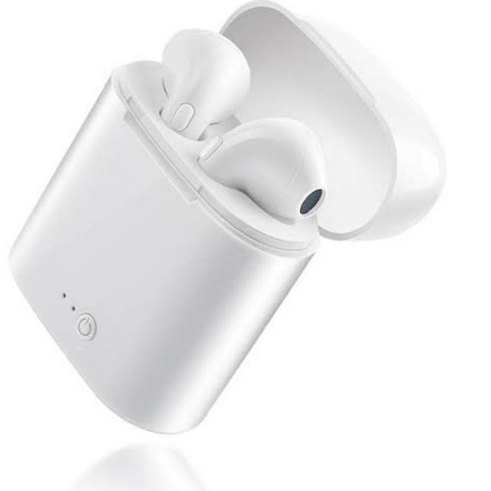 Diskon Flash Headset bluetooth i7s tws 2 telinga earphone wireless hedset