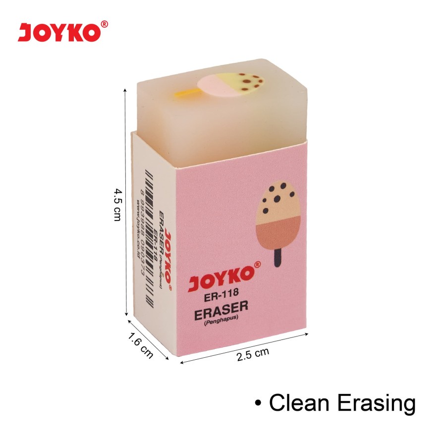

Eraser Penghapus Joyko ER-118 HARGA 1Pcs saja