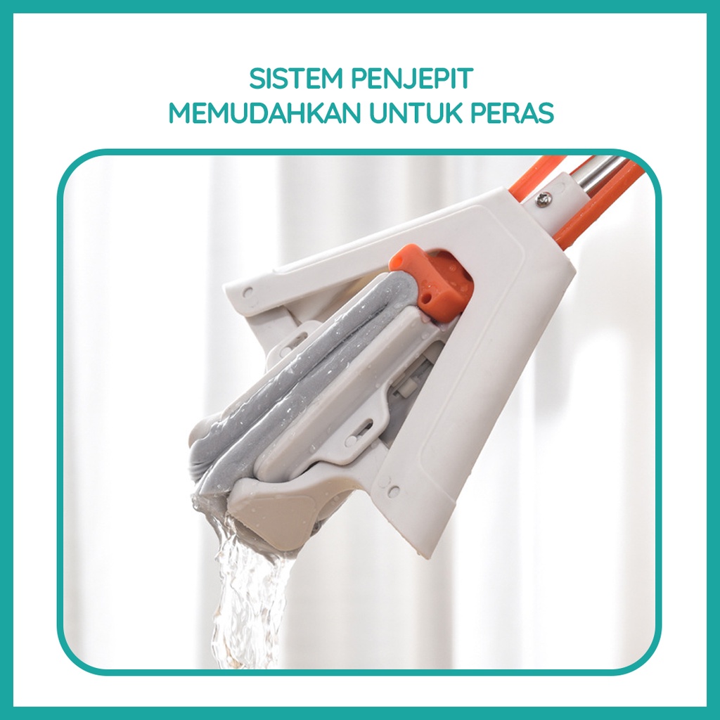 Mop / Pel Lantai Karet / Pel lantai peras / Pel Spons / Sponge