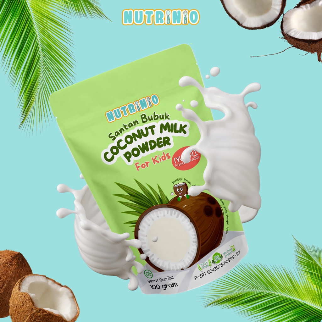Jual Santan Kelapa Bubuk Sehat 100 g Nutrinio / Coconut Milk Powder Non