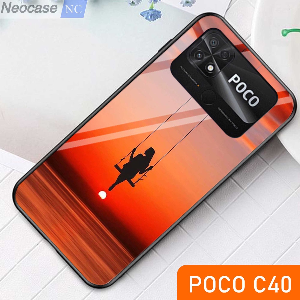 [N28] Softcase Glass Kilau Poco C40 - Casing HP Poco C40 - Case HP Poco C40