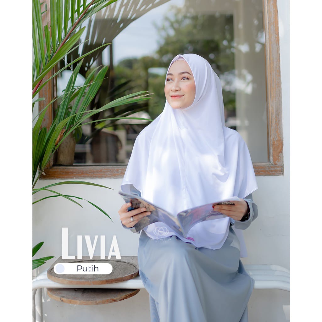 ARAFA HIJAB KHIMAR LIVIA SIZE L - HIJAB INSTAN