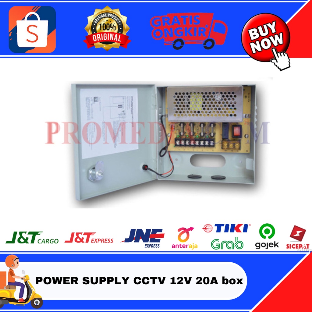 Jual Power Supply Cctv V A Box Shopee Indonesia