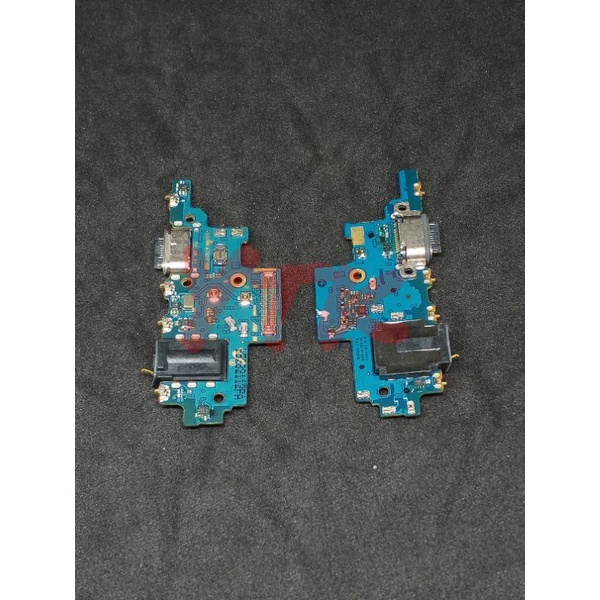 papan cas/conektor charger + handsfree original samsung a72/a725