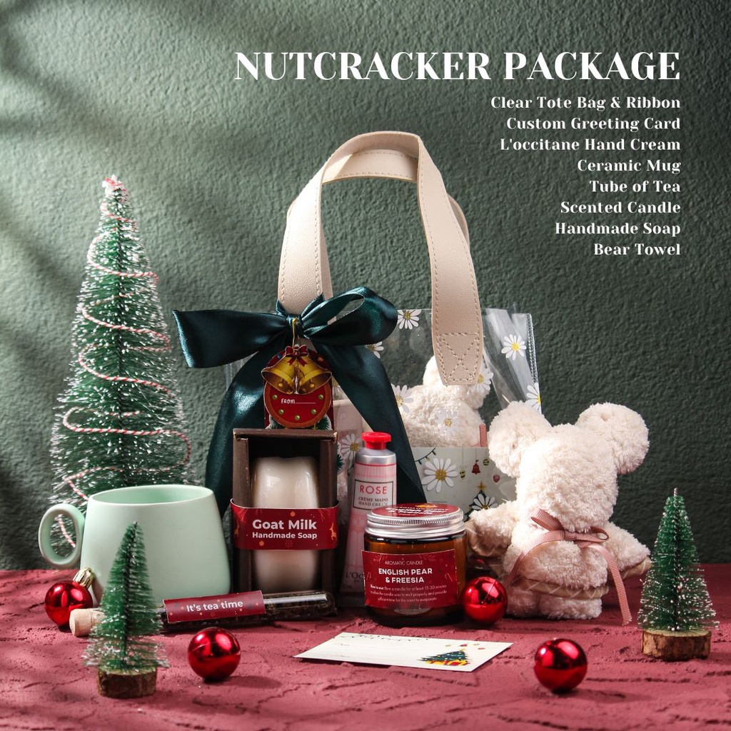 

Nutcracker Package Hampers Parcel Paket Hadiah Christmas 2024 Box Kayu Makanan Natal Kado Eksklusif Custom Card Bingkisan Parsel Buah Teh Lilin Candle Teman Pacar Saudara Keluarga