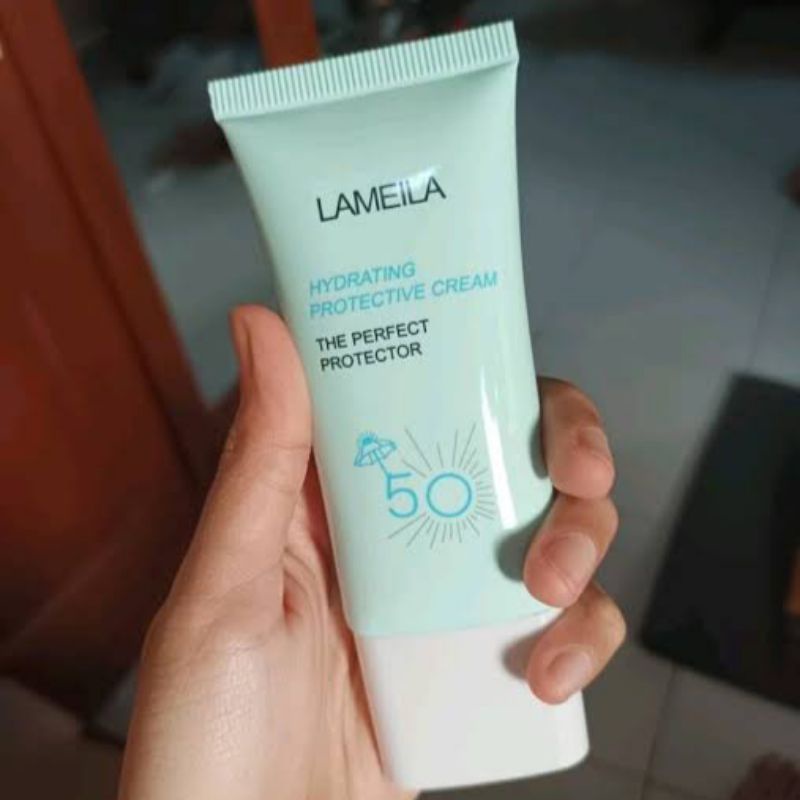 New Sunscreen Hydrating Protective Anti Aging Moisturizing Cream SPF50 LAMEILA Original Krim Sunblok Pelembab Dan Pelindung Kulit